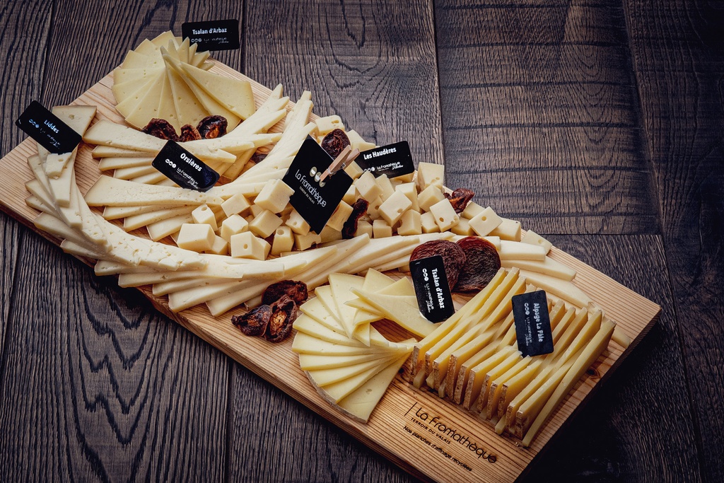 Plat apéro "Sélection de fromages"